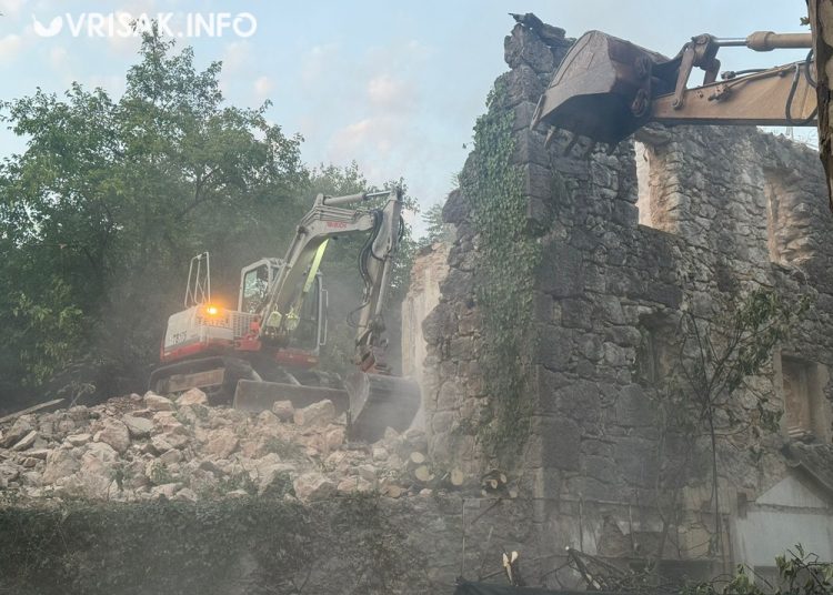 U središtu Širokog Brijega srušena “Penavića kuća”