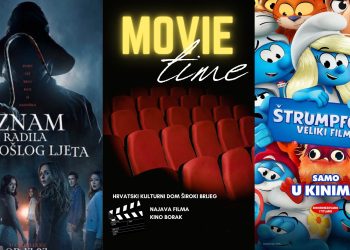 Široki Brijeg: U kino nam stižu fantastični „Štrumpfovi“ i „Znam što si radila prošlog ljeta“