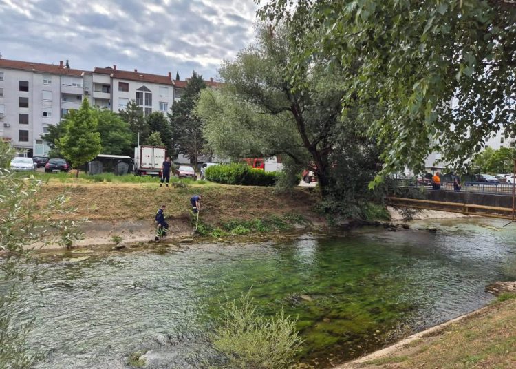 Široki Brijeg: Započelo čišćenje korita rijeke Lištice