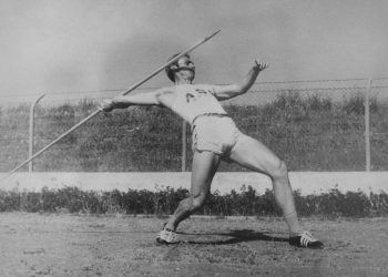 Iz prošlosti Širokog Brijega: Drago Lončar kao bacač koplja