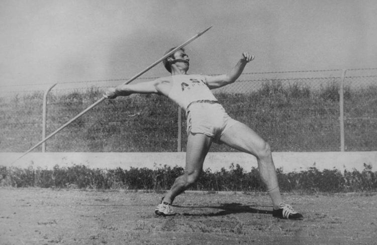 Iz prošlosti Širokog Brijega: Drago Lončar kao bacač koplja