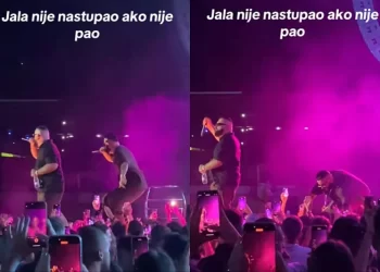 Jala Brat ponovno pao na nastupu, snimka postala viralna