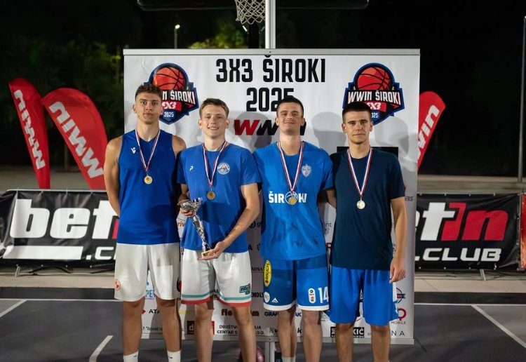 Završen juniorski turnir Streetball Široki Brijeg 2025!