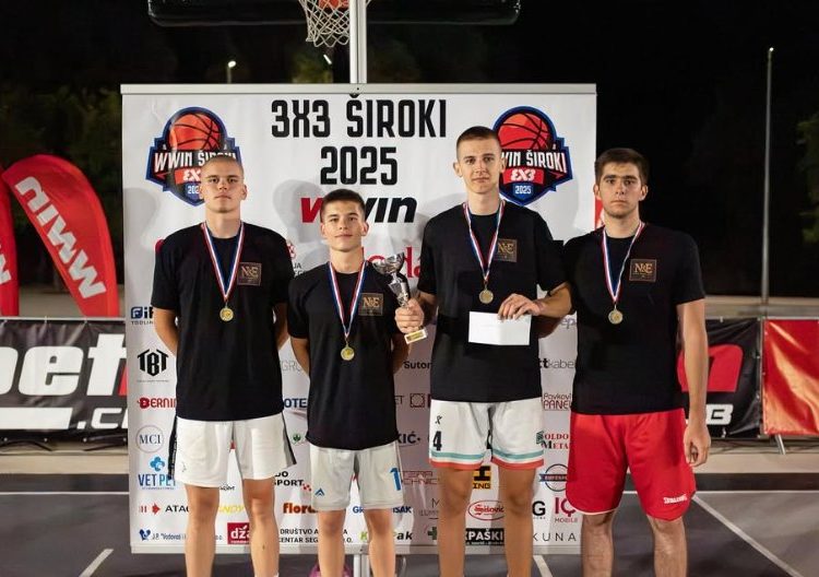 Završen juniorski turnir Streetball Široki Brijeg 2025!