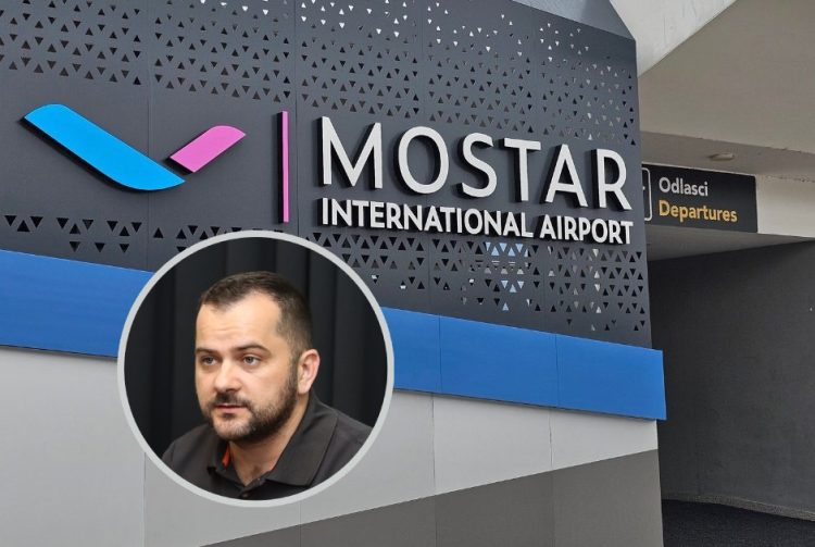 Marko Đuzel: Zračna luka Mostar bilježi prirodan i zdrav rast broja putnika