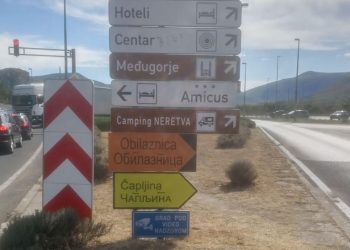Nova prometna regulacija na ulazu u Mostar