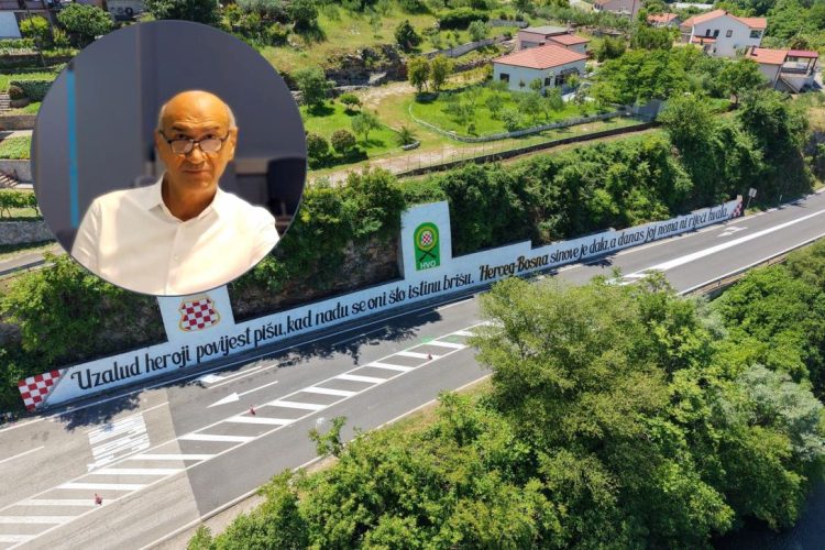 Pravdić o grafitu posvećenom Herceg-Bosni: Nijedan grafit ne može dobiti dozvolu