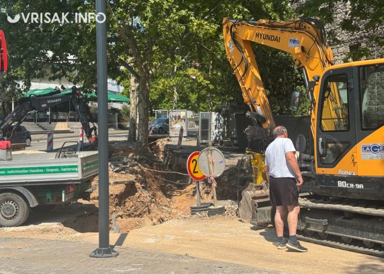 Široki Brijeg: Pogledajte kako napreduju radovi u samom centru