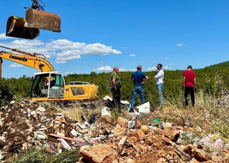 Široki Brijeg: Sanacija divlje deponije u Buhovu
