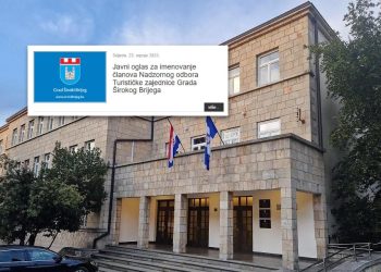 Široki Brijeg traži članove Nadzornog odbora Turističke zajednice