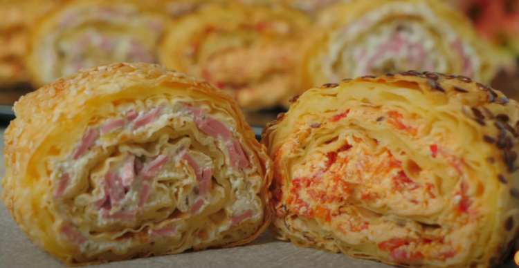 Slani rolat od kora s dva nadjeva: Idealan za sve prilike