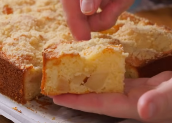 Sočni kolač od jabuka i limuna