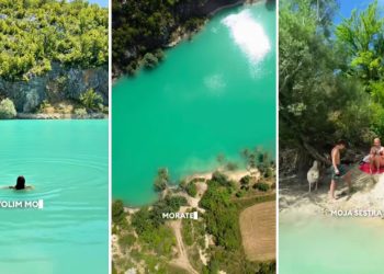 Viralni hit ljeta: Tirkizno jezero kod Stoca očaralo tisuće na TikToku