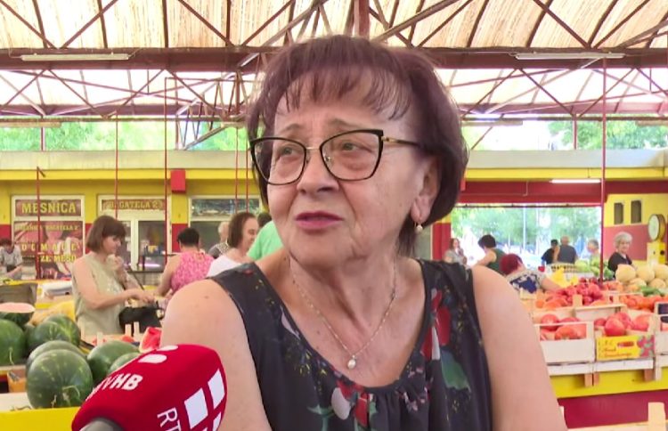 Vrućine u Hercegovini stvaraju probleme prodavačima na mostarskoj tržnici