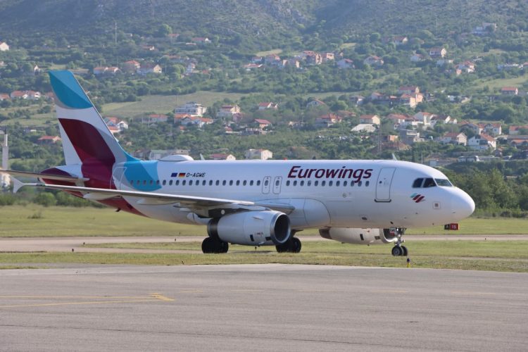 Zračna veza Mostar–Stuttgart: Eurowings najavljuje šest blagdanskih letova