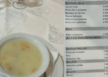 Nema krize dok je teleće pečenje 5,5 KM: Evo cijena u restoranu Parlamenta BiH