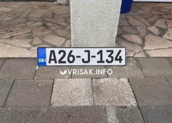 Pronađena registarska oznaka na Puringaju