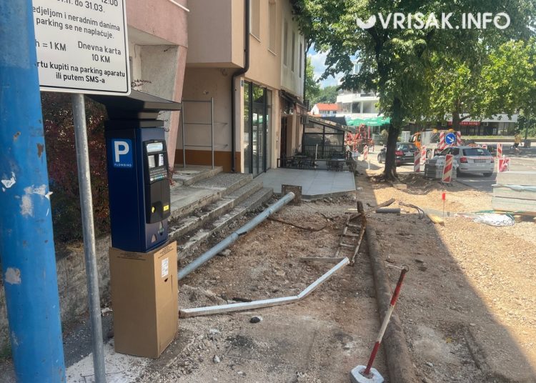 Prvi parking aparati u Širokom Brijegu – početak naplate još nepoznat