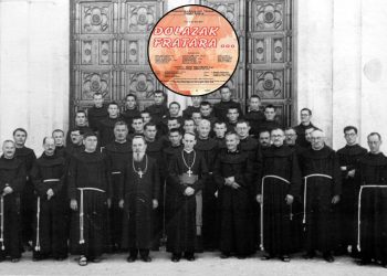 Iz prošlosti Širokog Brijega: Plakat predstave “Dolazak fratara” iz 1996. godine