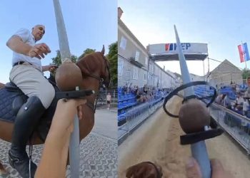 (VIDEO) Ispisana povijest Sinjske alke: Kamera na koplju