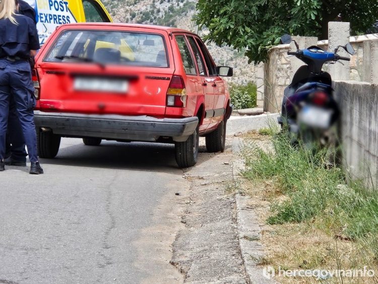 Još dvije prometne nesreće u Mostaru u kojima je sudjelovao motociklist