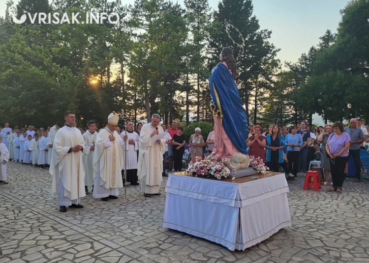 Široki Brijeg: Sedma večer devetnica Velikoj Gospi