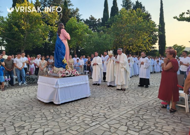 Široki Brijeg: Sedma večer devetnica Velikoj Gospi