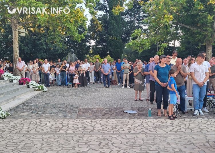 Široki Brijeg: Sedma večer devetnica Velikoj Gospi