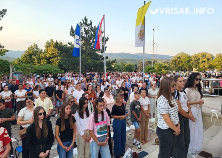 Široki Brijeg: Sedma večer devetnica Velikoj Gospi