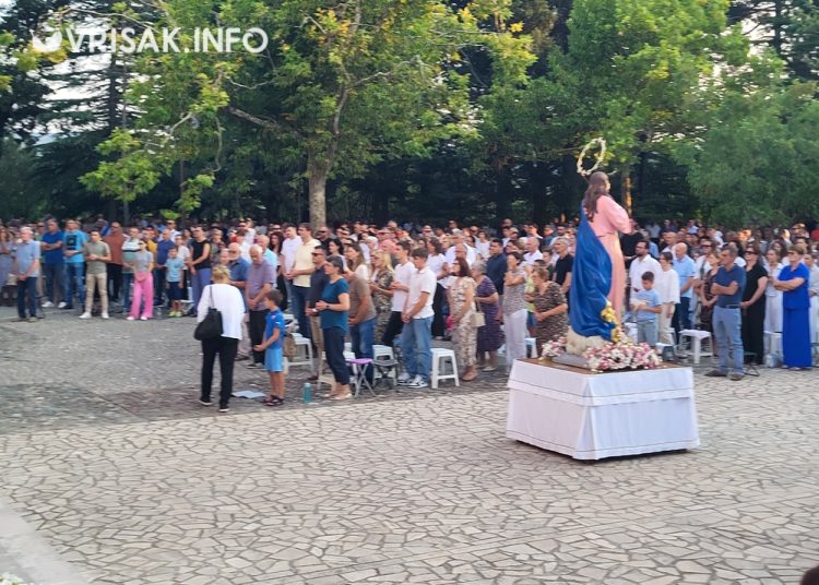 Široki Brijeg: Sedma večer devetnica Velikoj Gospi