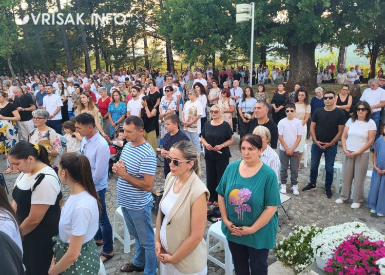 Široki Brijeg: Sedma večer devetnica Velikoj Gospi