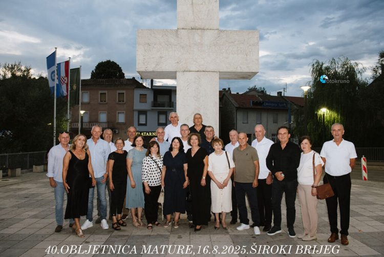 Širokobriješki strukovnjaci proslavili 40. godišnjicu mature