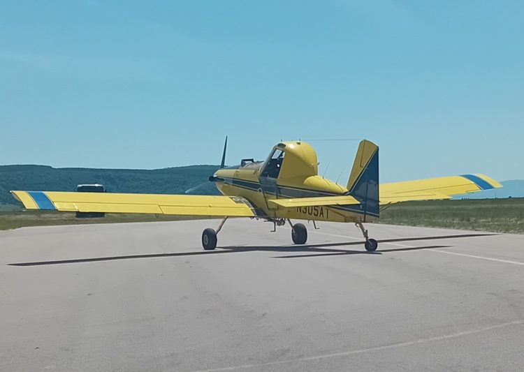 Air Tractor brzom reakcijom ugasio požar u Jablanici i spriječio širenje prema Blidinju