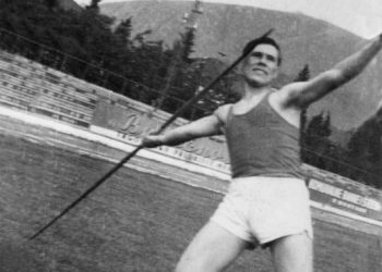Iz prošlosti Širokog Brijega: Bacač koplja Branko Zeljko