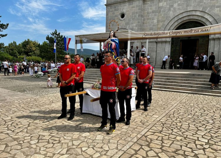 Široki Brijeg svečano proslavio Veliku Gospu