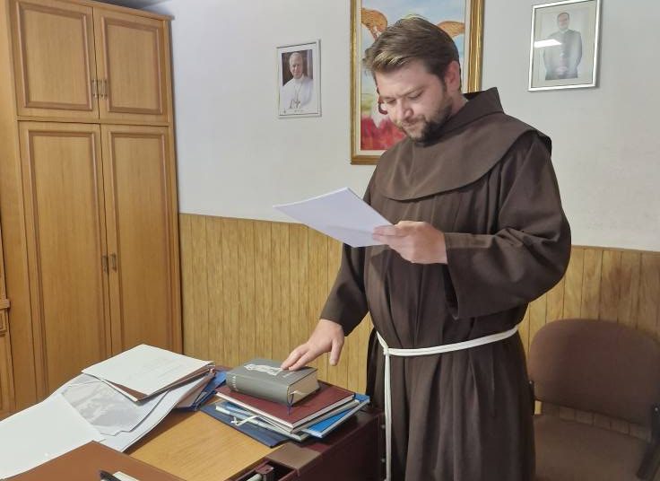Primopredaja župe Drinovci: Fra Augustin Čordaš novi župnik, fra Marinko Šakota župni vikar