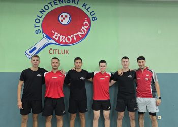 Reprezentacija BiH u stolnom tenisu odradila trening u Čitluku