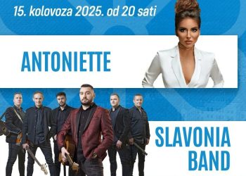 Antoniette i Slavonia Band na Veliku Gospu u Širokom Brijegu