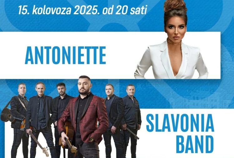 Antoniette i Slavonia Band na Veliku Gospu u Širokom Brijegu