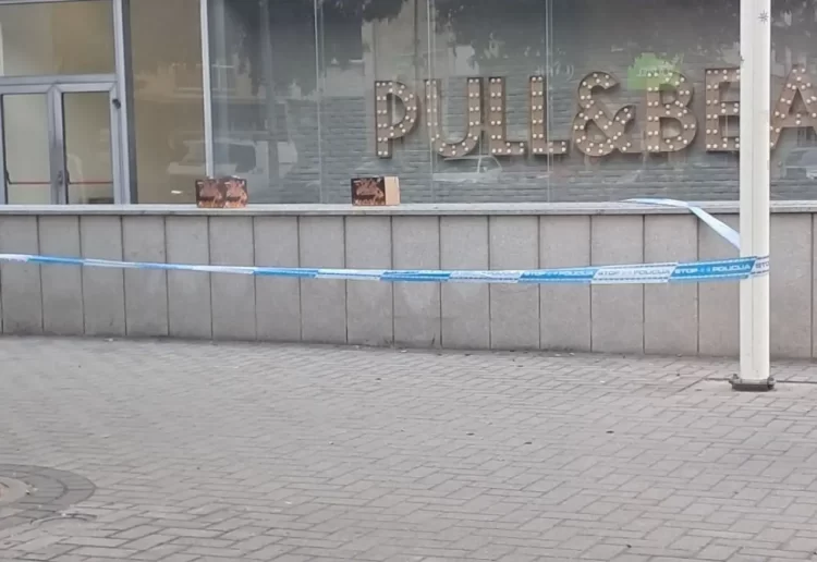 Detonacija ispred hotela Mepas, policija na terenu