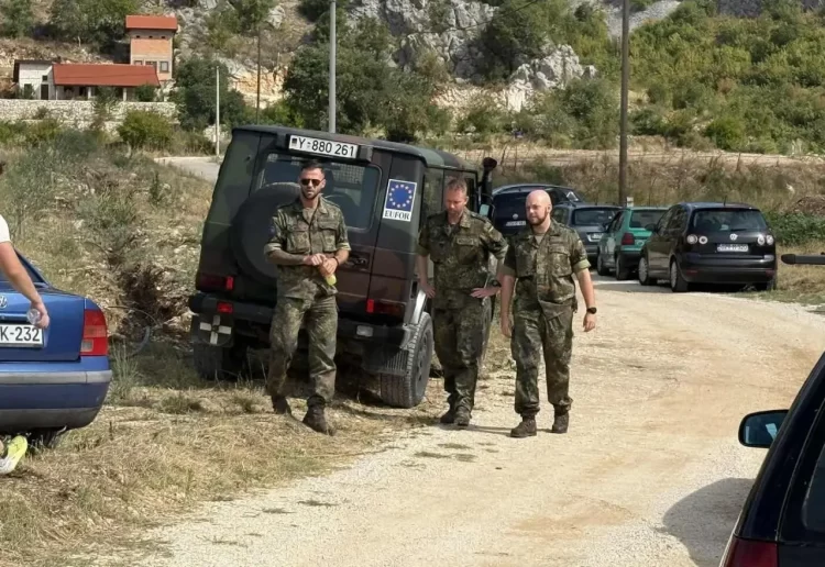 EUFOR došao u Stolac: Izvode se radovi na spornoj lokaciji unatoč poništenju dozvola