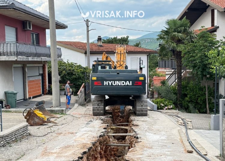 Široki Brijeg: Počeli radovi na rekonstrukciji ulice u naselju Gaj