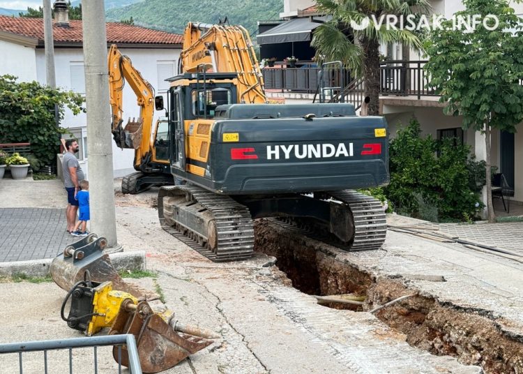 Široki Brijeg: Počeli radovi na rekonstrukciji ulice u naselju Gaj