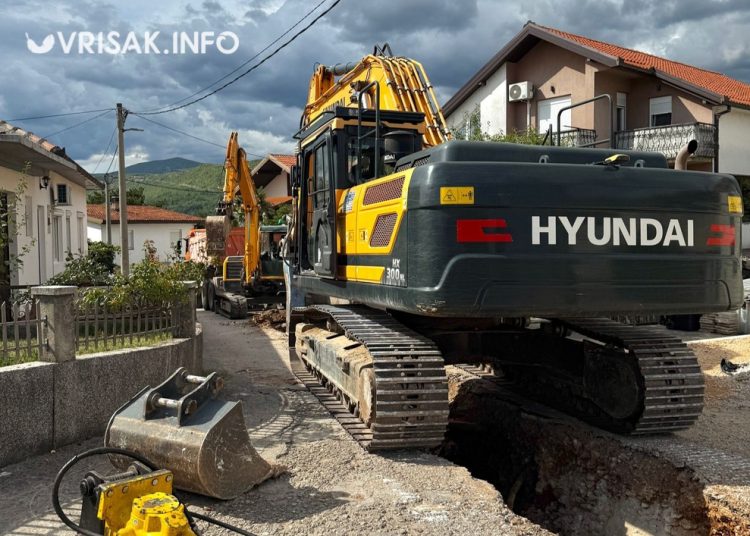 Široki Brijeg: Počeli radovi na rekonstrukciji ulice u naselju Gaj