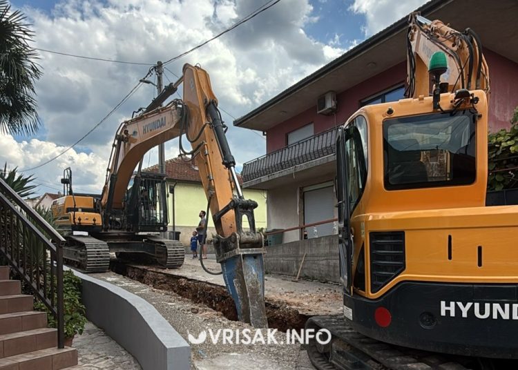 Široki Brijeg: Počeli radovi na rekonstrukciji ulice u naselju Gaj
