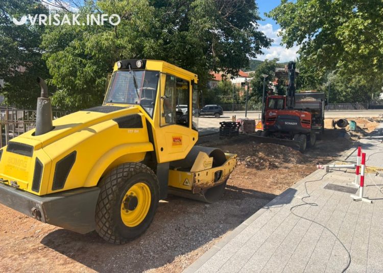 Radovi u središtu Širokog Brijega: Priprema se za asfaltiranje