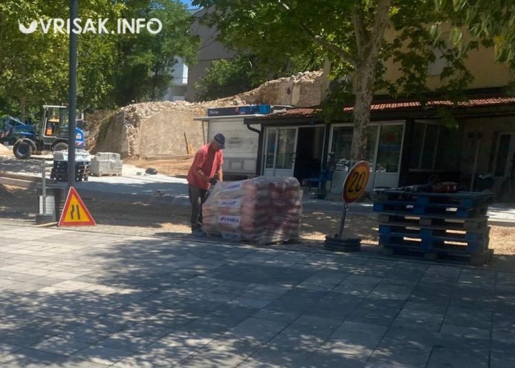 Radovi u središtu Širokog Brijega: Priprema se za asfaltiranje