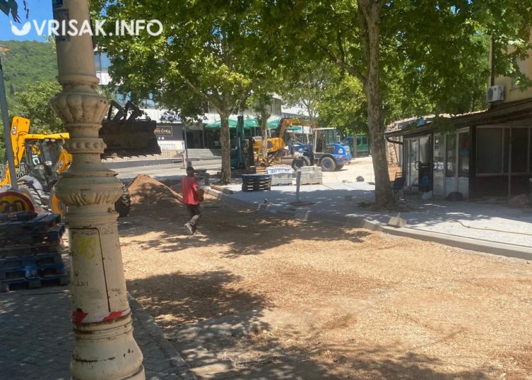 Radovi u središtu Širokog Brijega: Priprema se za asfaltiranje