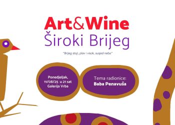 Široki Brijeg: Art & Wine radionica posvećena radovima Babe Penavuše