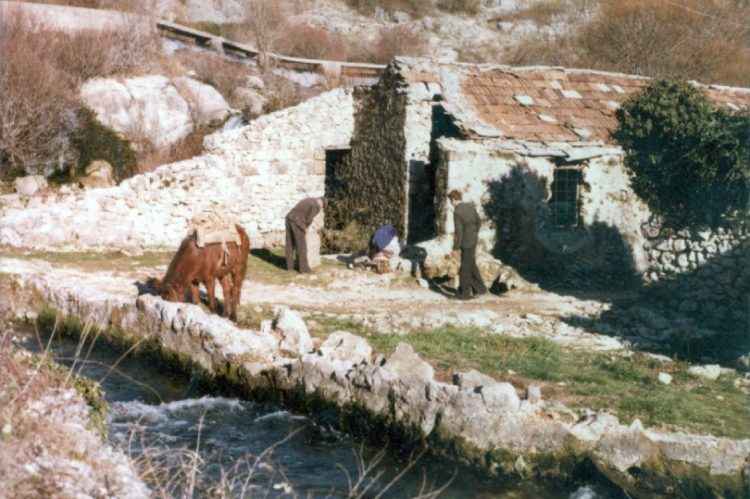 Iz prošlosti Širokog Brijega: Pored mlinice u Borku